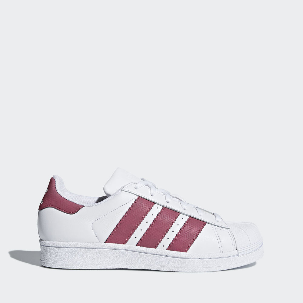 Adidas Superstar - Originals για κοριτσια - Ασπρα/Ασπρα/Μαυρα,Μέγεθος: EU 27 – 39 1/3 (357DKAXV)